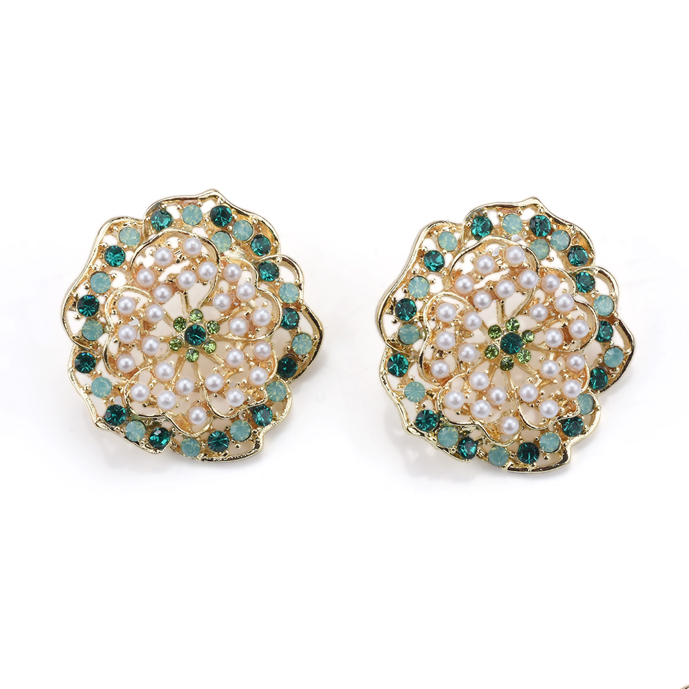 Anting-anting bentuk bunga log - Ethnic Fashion Trends 2025 ulasan dan harga