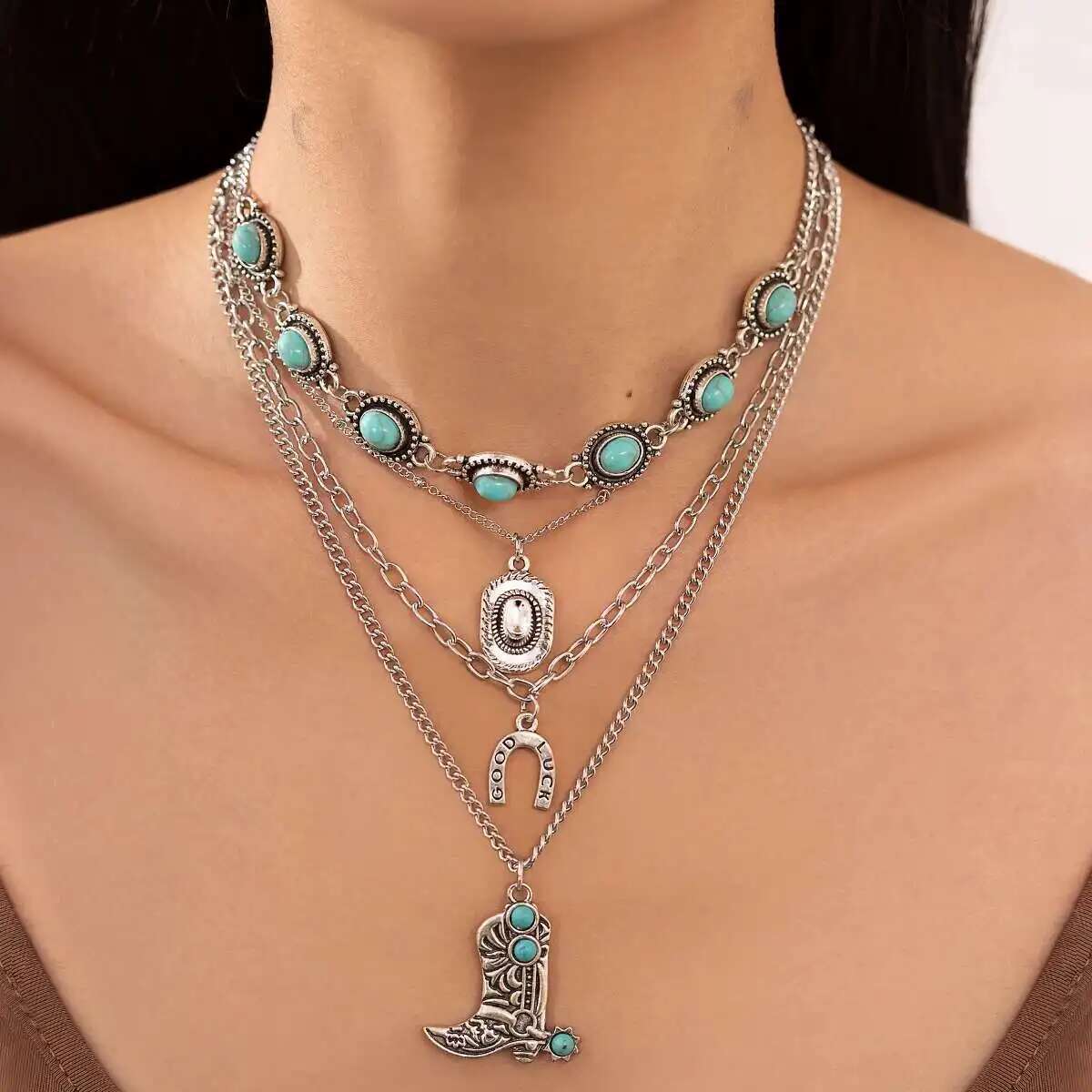 Ingemark 4 Buah/Set Kalung Ran - Ethnic Fashion Trends 2025 ulasan dan harga