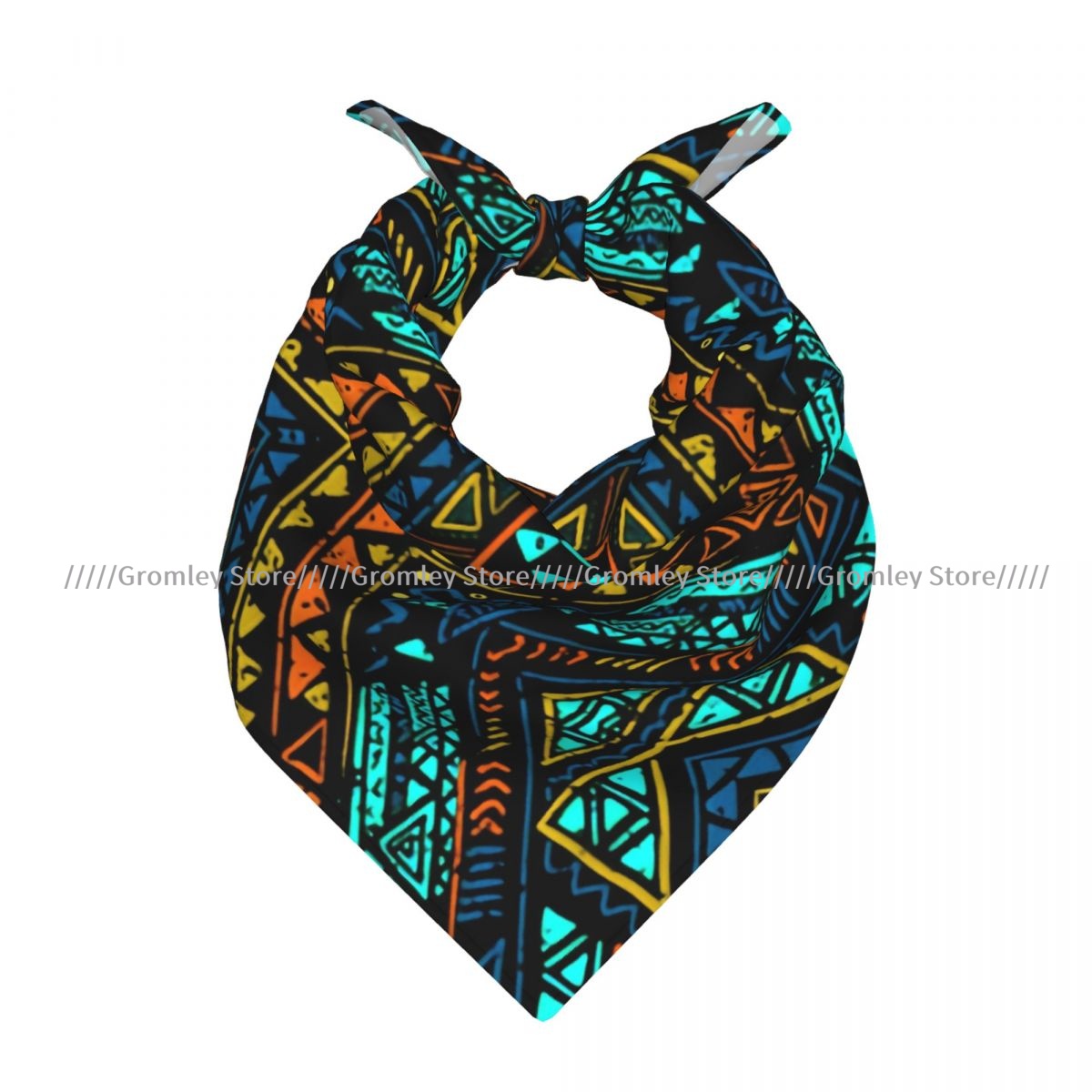 Syal Persegi Etnis Aztec Gaya - Ethnic Chic Fashion ulasan dan harga