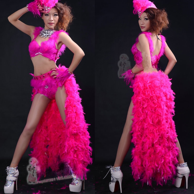 Kostum Pertunjukan Bulu Ekor P - Fashion Show Ethnic Wear ulasan dan harga
