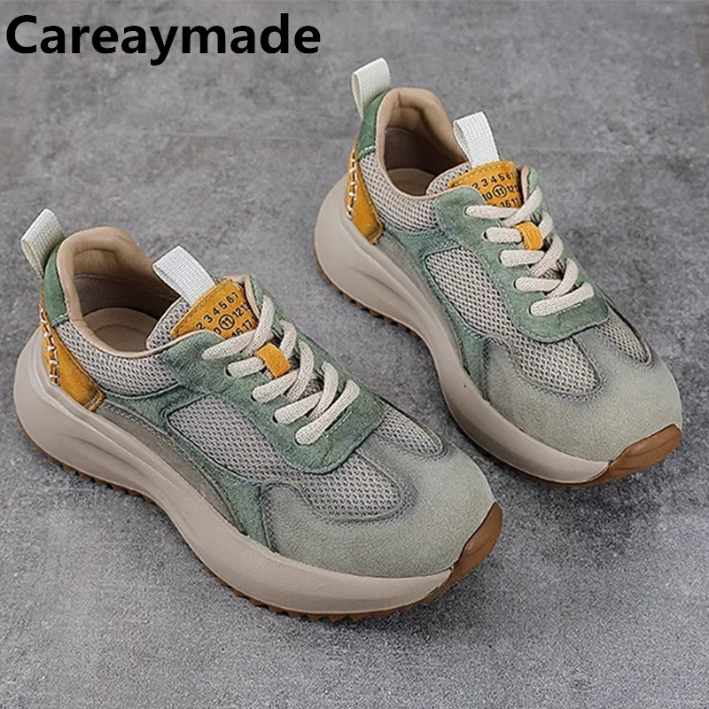Careaymade-4cm Sepatu Asli Kar - Ethnic Fabric ulasan dan harga