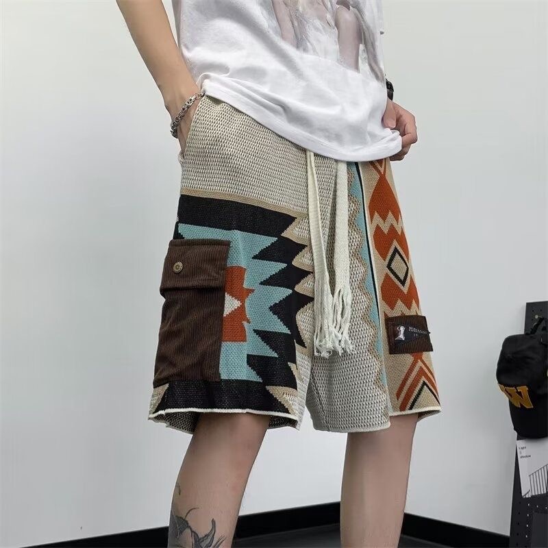 Celana Pendek Pantai Vintage E - Ethnic Chic Fashion ulasan dan harga
