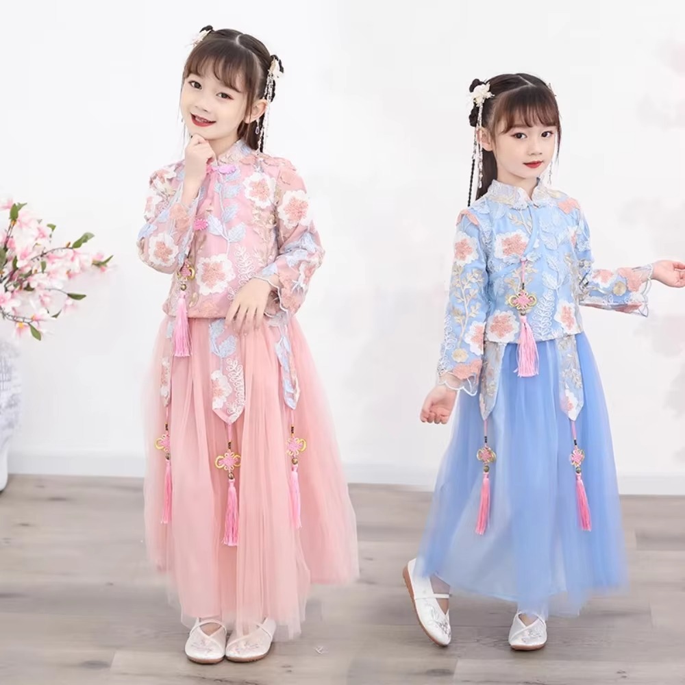 Pakaian anak perempuan set ana - Fashion Show Ethnic Wear ulasan dan harga