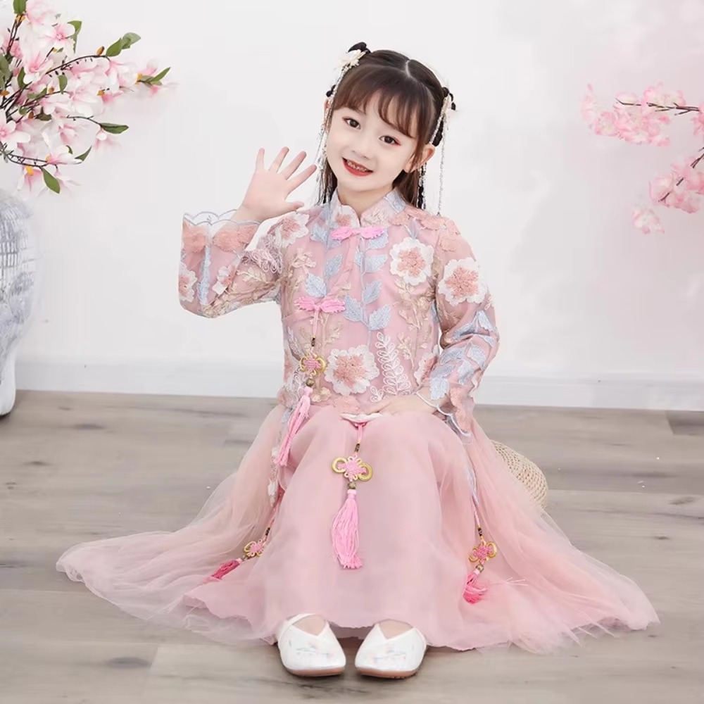 Pakaian anak perempuan set ana - Fashion Show Ethnic Wear ulasan dan harga