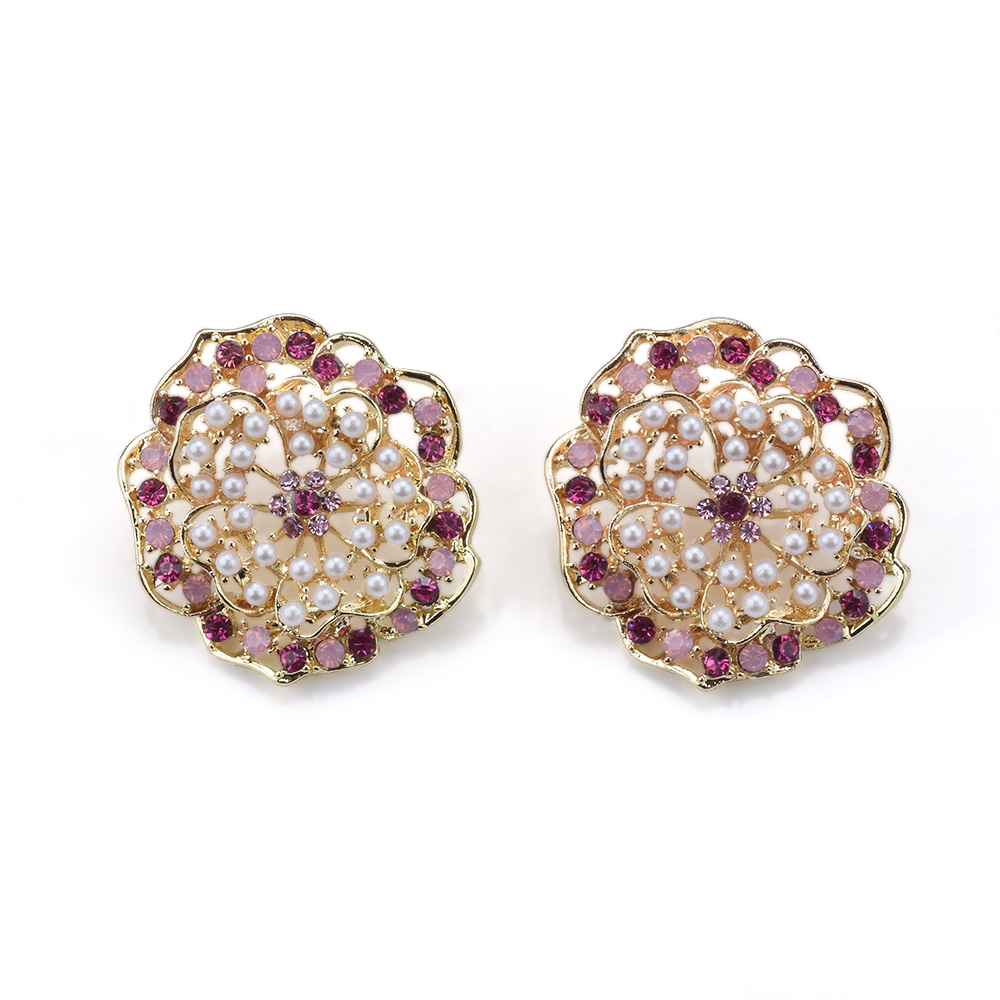 Anting-anting bentuk bunga log - Ethnic Fashion Trends 2025 ulasan dan harga