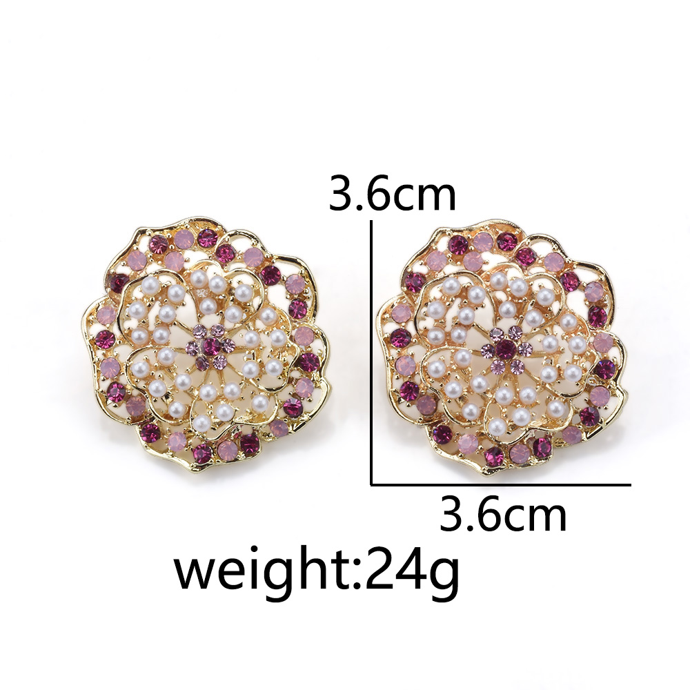 Anting-anting bentuk bunga log - Ethnic Fashion Trends 2025 ulasan dan harga