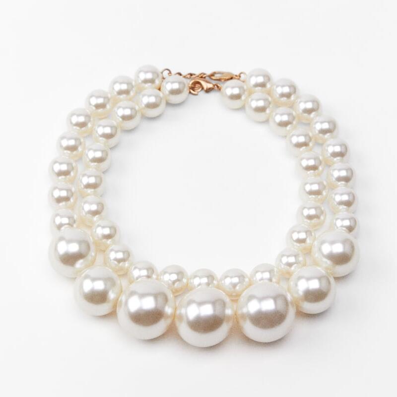 Kalung Choker Mutiara Imitasi  - Ethnic Fashion Trends 2025 ulasan dan harga