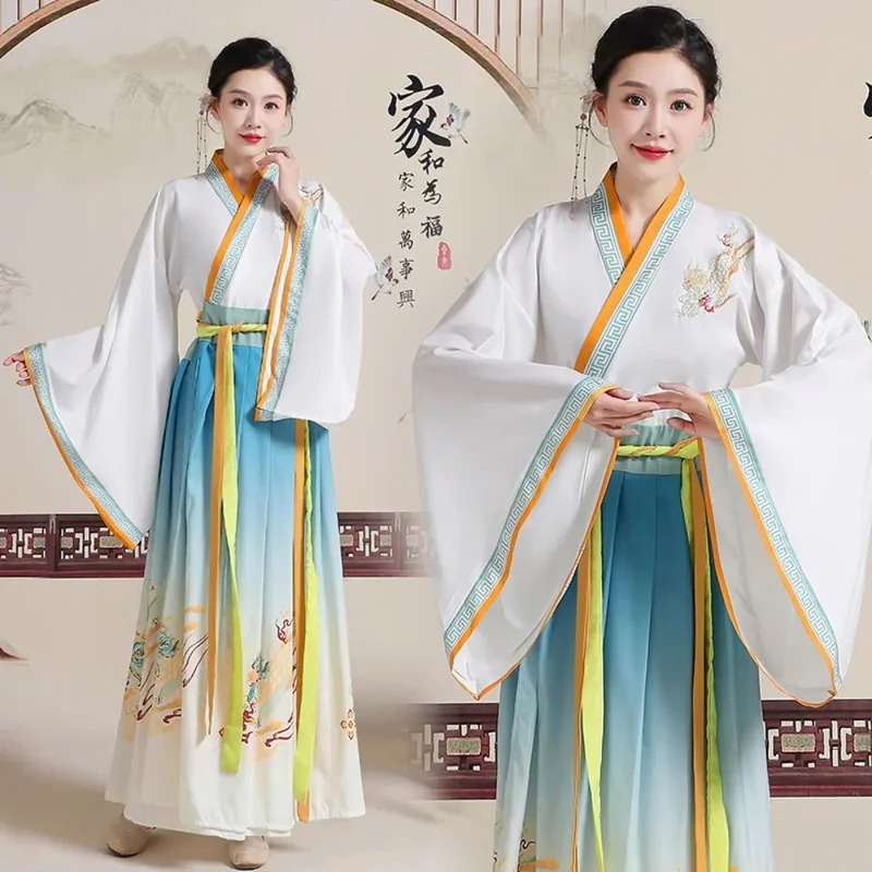 CyHanfu Pakaian Tradisional Ti - Ethnic Dress Fashion Show ulasan dan harga