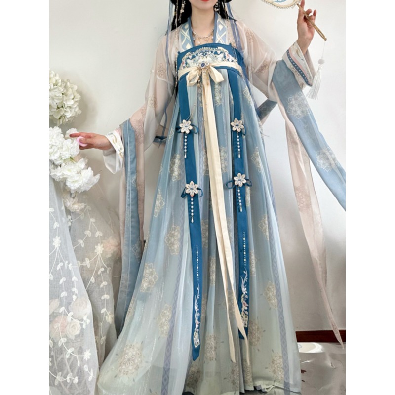 Kostum Cosplay Hanfu Tradision - Ethnic Dress Fashion Show ulasan dan harga