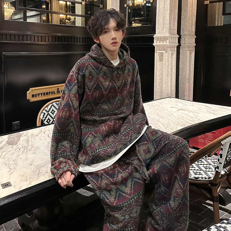 Set Hoodie Dua Potong Gaya Etn - Ethnic Fashion Trends 2025 ulasan dan harga