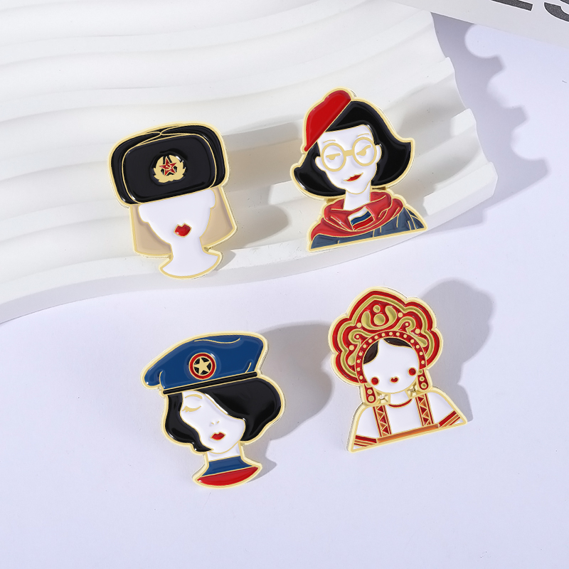 Kartun Gadis Rusia Karakter Ko - Ethnic Fashion Images ulasan dan harga