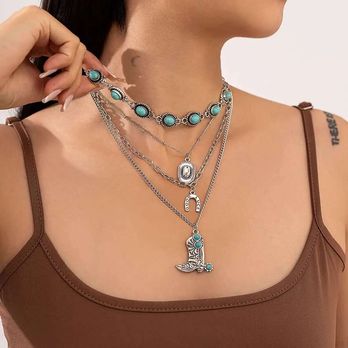 Ingemark 4 Buah/Set Kalung Ran - Ethnic Fashion Trends 2025 ulasan dan harga