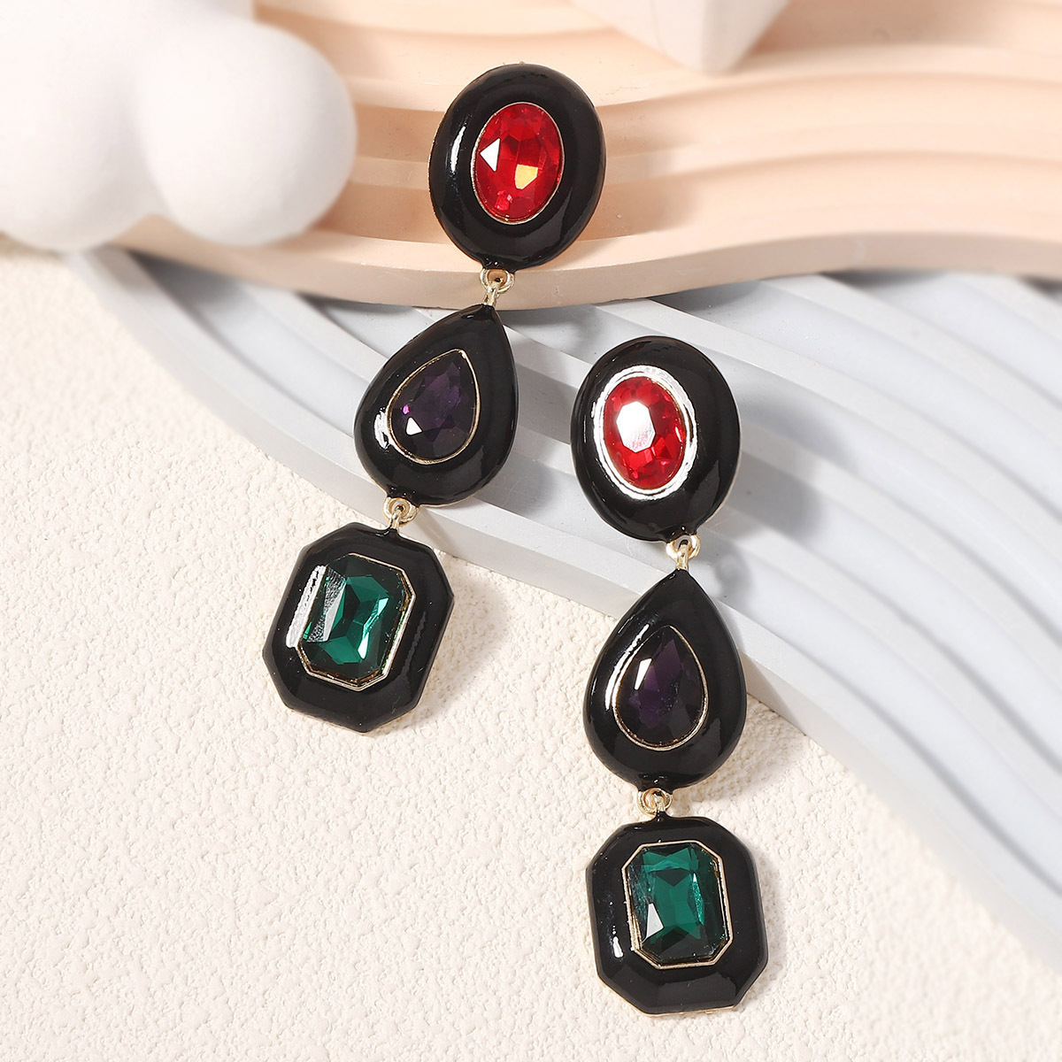 Anting-anting tetesan air mata - Ethnic Chic Fashion ulasan dan harga