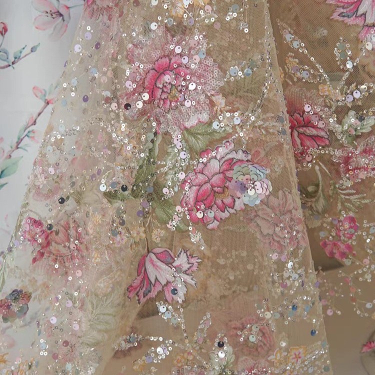 Kain Renda Manik-manik Mewah L - Ethnic Fabric ulasan dan harga