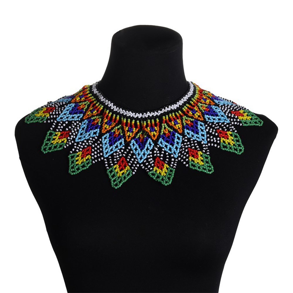 2025 Kalung Bib Manik-manik Wa - Ethnic Fashion Trends 2025 ulasan dan harga
